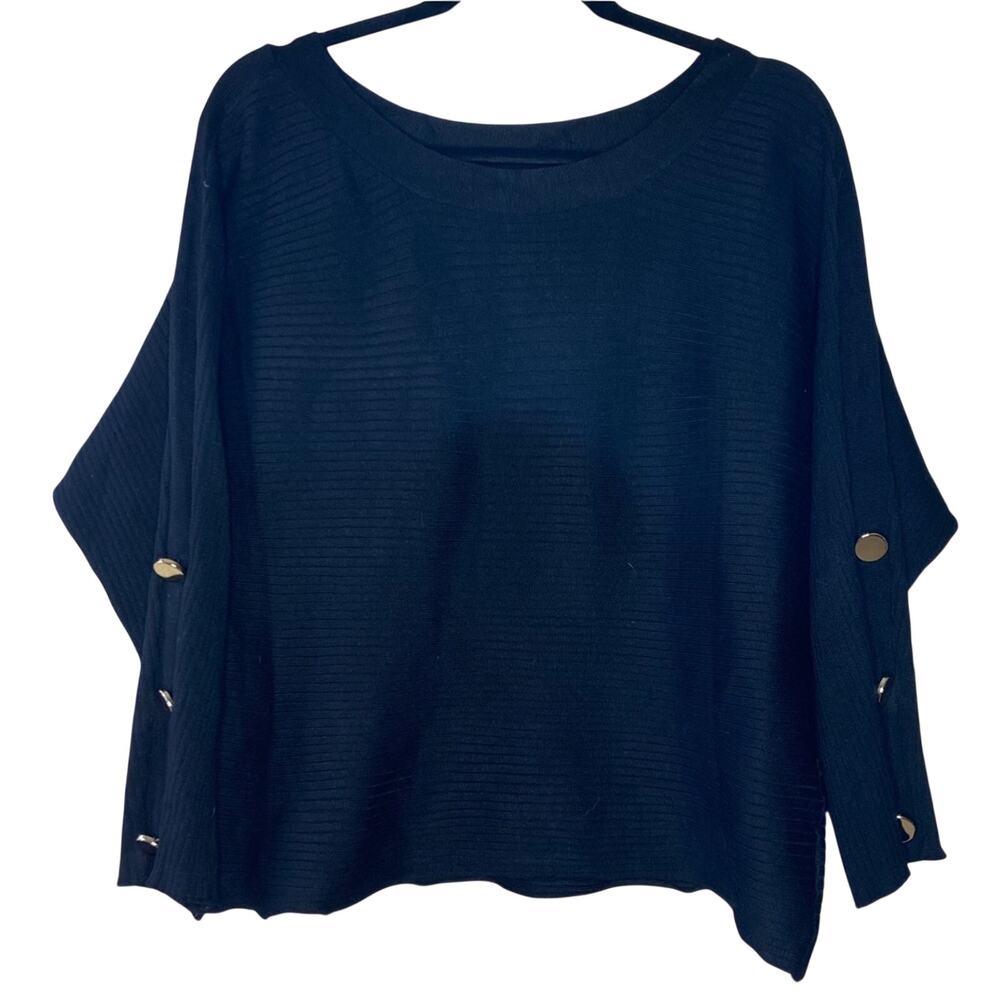 New Directions Black Dolman Sweater Women's Size XL New With Tags